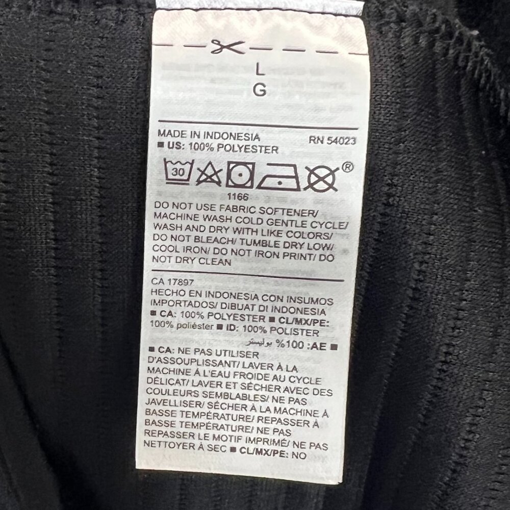 🖤 Old Navy Active Black Athletic Full-Zip Jacket Size L - Picture 6 of 7